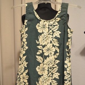DRESS SIZE M Island Candy Hawaiian Aloha Seeveless